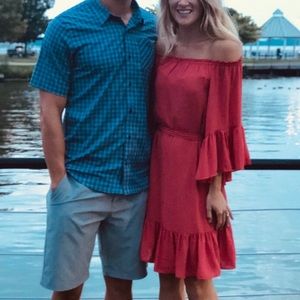 White House Black Market Off The Shoulder Dress